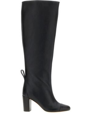 Odissi Heeled Boots - Black