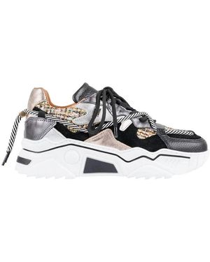 Dwrs Label Jupiter Tweed Sneakers - Meerkleurig