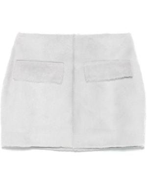 REMAIN Birger Christensen Short Skirts - White