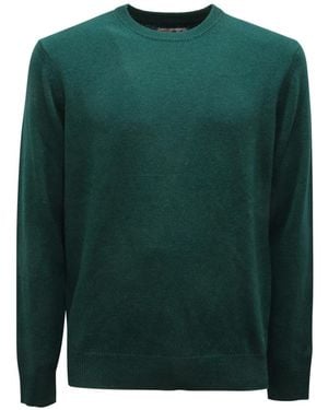 MC2 Saint Barth Truien & Vesten ,Groen ,Wol Regent Lamswol Trui