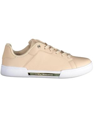 Tommy Hilfiger Sneakers rosa sportive con lacci e dettagli a contrasto - Neutro