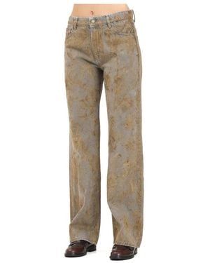 ViCOLO Straight Fit Jeans - Natural
