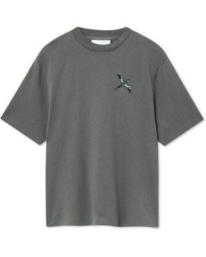 Axel Arigato Micro Bee Bird T-Shirt - Grau
