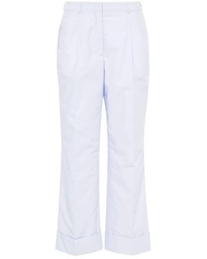 Officine Generale Wide Trousers - White