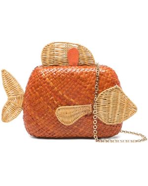 Serpui Lolita Clutch - Oranje