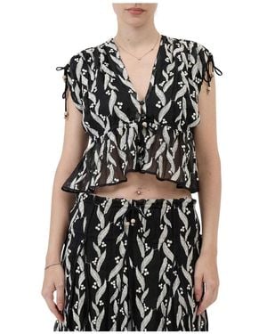 Sabina Musayev Blouses - Black