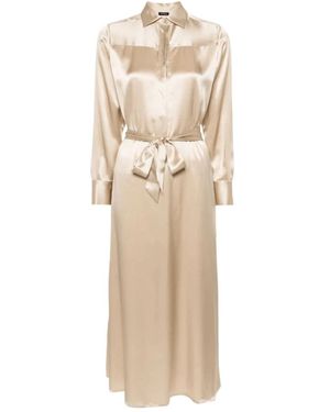 Kiton Shirt Dresses - Natural