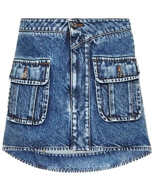 JW Anderson Denim Skirts - Bleu