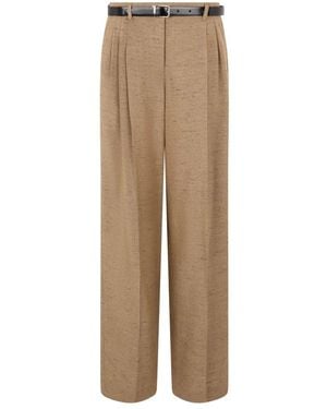 Dolce & Gabbana Wide Trousers - Neutro