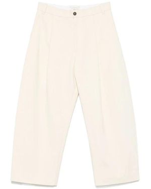 Studio Nicholson Wide Trousers - Natural