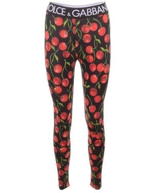 Dolce & Gabbana Leggings - Red