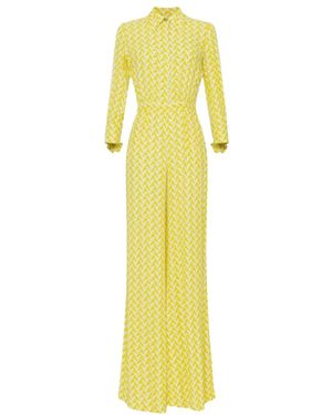 Elisabetta Franchi Jumpsuits - Yellow