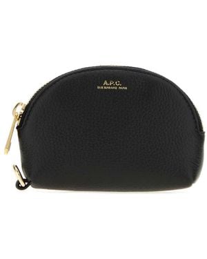 A.P.C. Wallets & Cardholders - Black