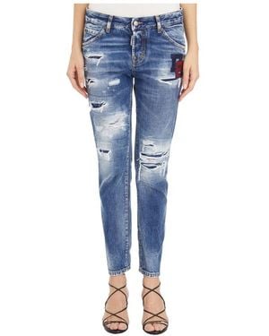 DSquared² Slim-Fit Jeans - Blue