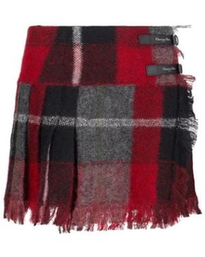 Dior Short Skirts - Red