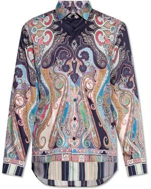 Etro Casual Shirts - Blu