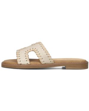 Blasz Chice Sommer-Sandalen Mit Eckiger Spitze - Natur