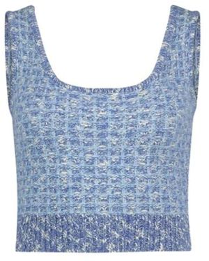 FABIENNE CHAPOT Sleeveless Knitwear - Blu