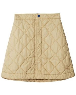 Burberry Short Skirts - Natural