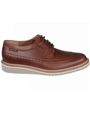 Mephisto Stylischer schnürschuh für männer - Braun