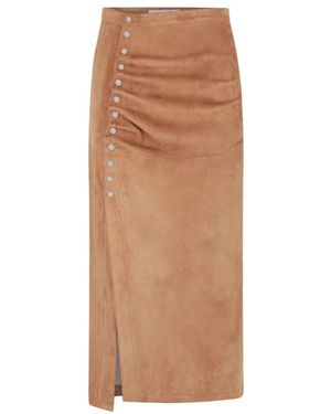 Rabanne Midi Skirts - Bruin