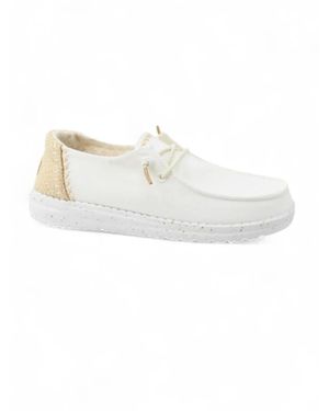 HEYDUDE Laced Shoes - Bianco