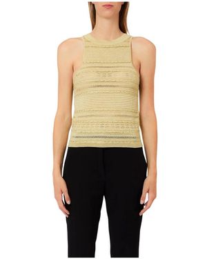 Liu Jo Sleeveless Tops - Black