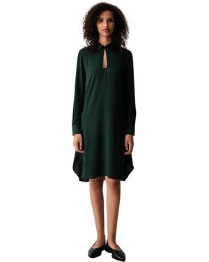 Lacoste Short Dresses - Negro