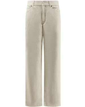 Fendi Jeans ,Katoen Rechte Five-Pocket Jeans - Naturel
