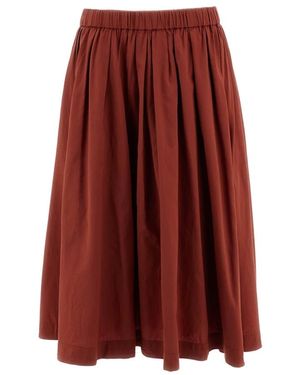 Casey Casey Midi Skirts - Rojo