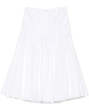 Jacquemus Midi Skirts - Blanco