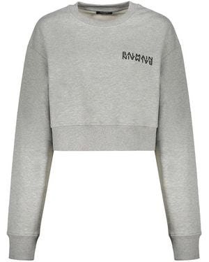 Balmain Sweatshirts - Grey