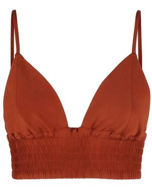 FEDERICA TOSI Sleeveless Tops - Red