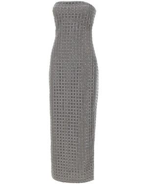 ROTATE BIRGER CHRISTENSEN Party Dresses - Grey