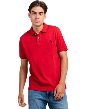 U.S. POLO ASSN. Polo Shirts - Red