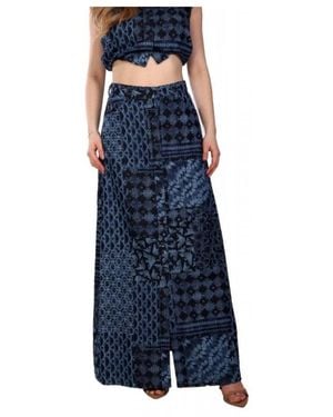 Emporio Armani Denim Skirts - Azul