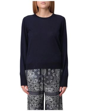 Golden Goose Round-Neck Knitwear - Blu
