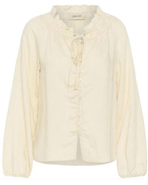 Cream Blouses - Naturel