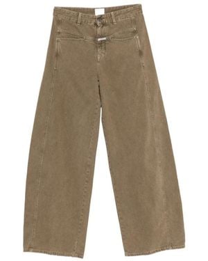Closed Jeans ,Bruin ,Denim Tori-X Jeans - Groen