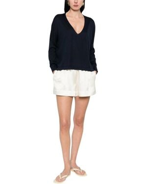 Be You V-Neck Knitwear - Azul
