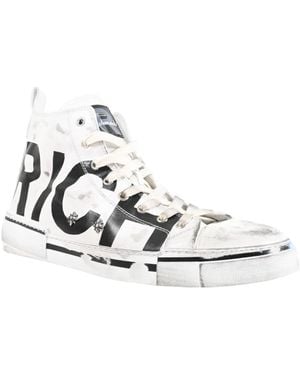 John Richmond Sneaker Alta - Weiß