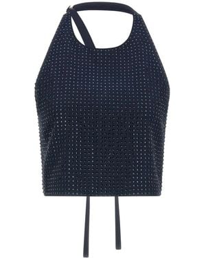 Pinko Sleeveless Tops - Bleu