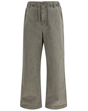 Golden Goose Wide Trousers - Grey