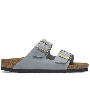 Birkenstock Sliders - Gris