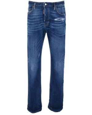 DSquared² Straight Jeans - Azul