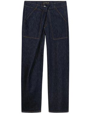 Luisa Cerano Straight Fit Jeans - Blue