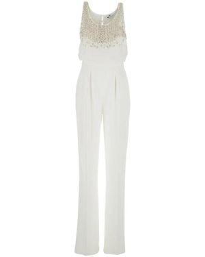 Elisabetta Franchi Jumpsuits - Bianco