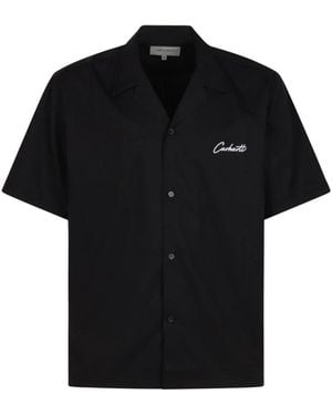 Carhartt Short Sleeve Shirts - Black