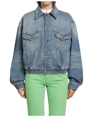 Versace Denim Jackets - Blue