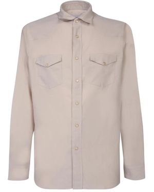 Lardini Casual Shirts - Naturel